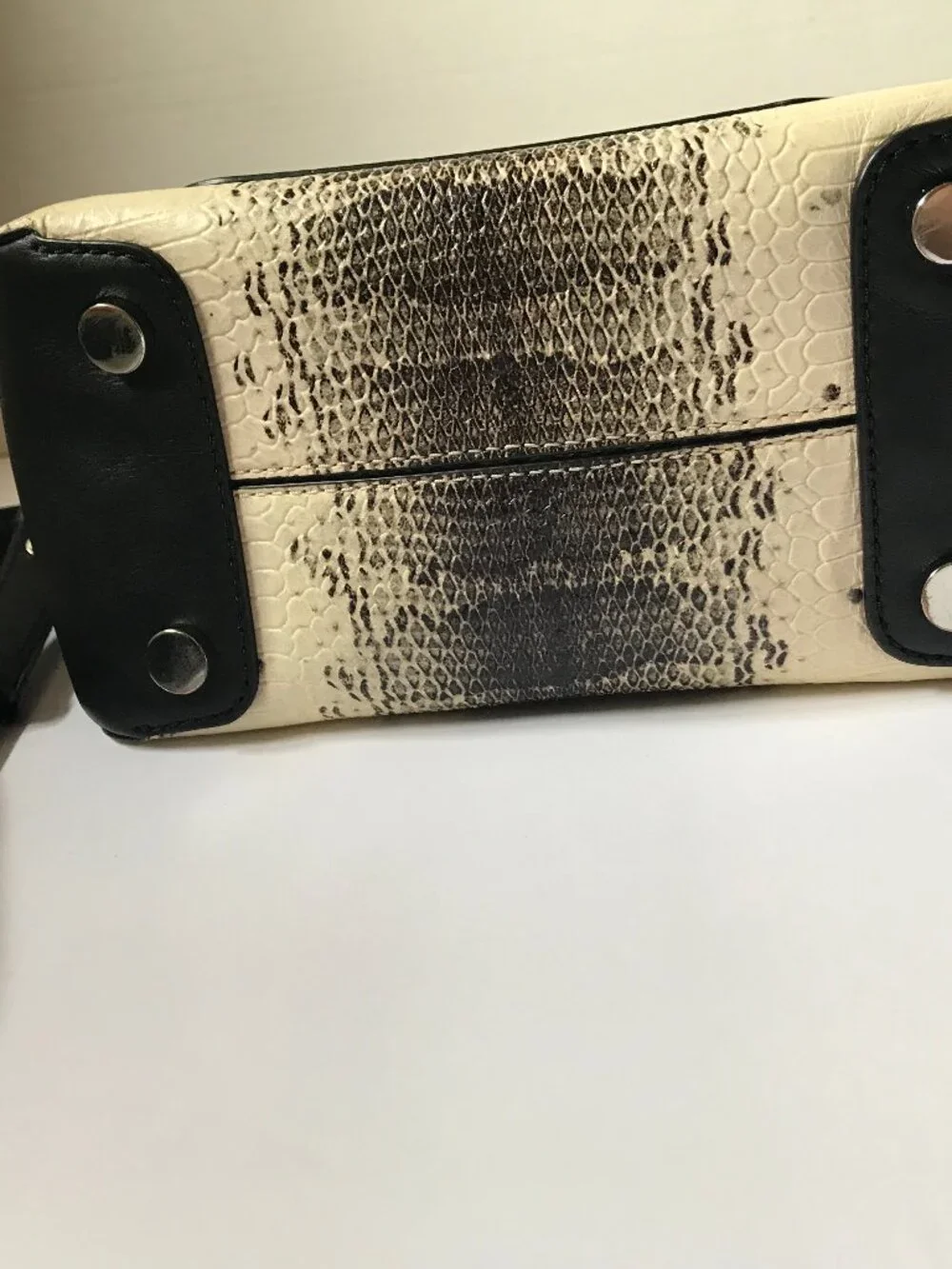 Michael Kors Python Print Nolita 2-Way Handbag